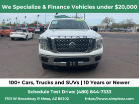 2017 NISSAN TITAN XD SINGLE CAB PICKUP V8, TURBO DIESEL, 5.0L SV PICKUP 2D 8 FT