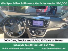 2022 CHRYSLER PACIFICA VAN V6, 3.6 LITER TOURING L VAN 4D