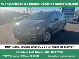 2022 CHRYSLER PACIFICA VAN V6, 3.6 LITER TOURING L VAN 4D