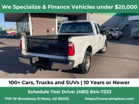 2015 FORD F250 SUPER DUTY SUPER CAB PICKUP V8, FLEX FUEL, 6.2 LITER XL PICKUP 4D 6 3/4 FT