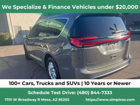 2022 CHRYSLER PACIFICA VAN V6, 3.6 LITER TOURING L VAN 4D