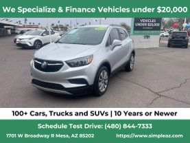 2019 BUICK ENCORE SUV 4-CYL, ECOTEC, TURBO, 1.4 LITER PREFERRED SPORT UTILITY 4D