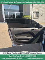 2014 FORD MUSTANG CONVERTIBLE V6, 3.7 LITER V6 CONVERTIBLE 2D