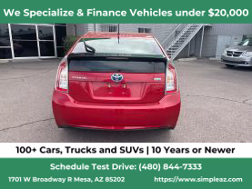 2013 TOYOTA PRIUS HATCHBACK 4-CYL, HYBRID, 1.8 LITER TWO HATCHBACK 4D