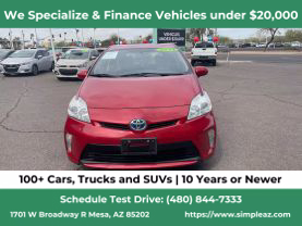 2013 TOYOTA PRIUS HATCHBACK 4-CYL, HYBRID, 1.8 LITER TWO HATCHBACK 4D