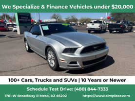2014 FORD MUSTANG CONVERTIBLE V6, 3.7 LITER V6 CONVERTIBLE 2D