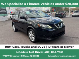 2017 NISSAN ROGUE SPORT SUV 4-CYL, 2.0 LITER SV SPORT UTILITY 4D