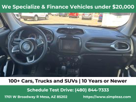 2018 JEEP RENEGADE SUV 4-CYL, MULTIAIR, 2.4L LATITUDE SPORT UTILITY 4D