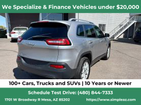 2018 JEEP CHEROKEE SUV 4-CYL, 2.4 LITER LATITUDE PLUS SPORT UTILITY 4D