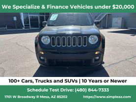 2018 JEEP RENEGADE SUV 4-CYL, MULTIAIR, 2.4L LATITUDE SPORT UTILITY 4D