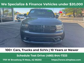 2014 DODGE DURANGO SUV V8, HEMI, 5.7 LITER R/T SPORT UTILITY 4D