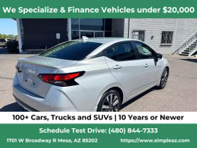 2020 NISSAN VERSA SEDAN 4-CYL, 1.6 LITER SR SEDAN 4D