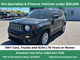 2018 JEEP RENEGADE SUV 4-CYL, MULTIAIR, 2.4L LATITUDE SPORT UTILITY 4D