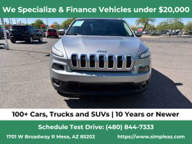 2018 JEEP CHEROKEE SUV 4-CYL, 2.4 LITER LATITUDE PLUS SPORT UTILITY 4D