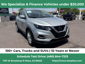 2021 NISSAN ROGUE SPORT SUV 4-CYL, 2.0 LITER S SPORT UTILITY 4D