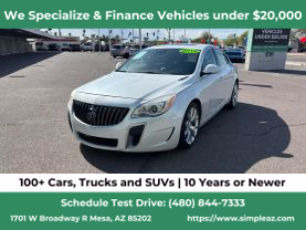 2016 BUICK REGAL SEDAN 4-CYL, TURBO, 2.0 LITER GS SEDAN 4D