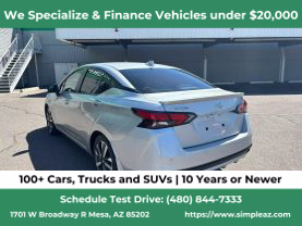 2020 NISSAN VERSA SEDAN 4-CYL, 1.6 LITER SR SEDAN 4D