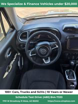 2018 JEEP RENEGADE SUV 4-CYL, MULTIAIR, 2.4L LATITUDE SPORT UTILITY 4D