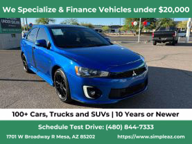 2017 MITSUBISHI LANCER SEDAN 4-CYL, 2.0 LITER LE SEDAN 4D
