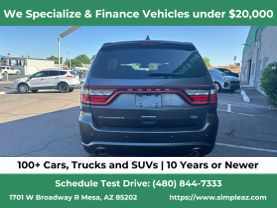 2014 DODGE DURANGO SUV V8, HEMI, 5.7 LITER R/T SPORT UTILITY 4D
