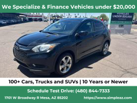 2017 HONDA HR-V SUV 4-CYL, I-VTEC, 1.8 LITER EX-L W/NAVIGATION SPORT UTILITY 4D