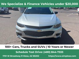 2018 CHEVROLET MALIBU SEDAN 4-CYL, TURBO, 1.5 LITER LS SEDAN 4D
