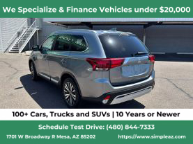 2020 MITSUBISHI OUTLANDER SUV 4-CYL, 2.4 LITER SEL SPORT UTILITY 4D