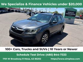 2020 SUBARU OUTBACK WAGON 4-CYL, 2.5 LITER WAGON 4D