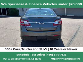 2019 FORD TAURUS SEDAN V6, 3.5 LITER SEL SEDAN 4D