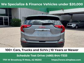 2018 GMC TERRAIN SUV 4-CYL, 1.5 LITER SLE SPORT UTILITY 4D
