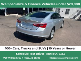2018 CHEVROLET MALIBU SEDAN 4-CYL, TURBO, 1.5 LITER LS SEDAN 4D