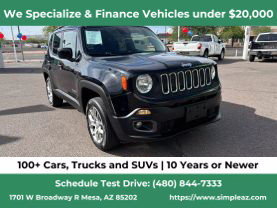 2017 JEEP RENEGADE SUV 4-CYL, MULTIAIR, 2.4L LATITUDE SPORT UTILITY 4D