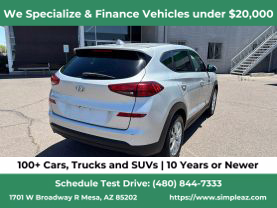 2019 HYUNDAI TUCSON SUV 4-CYL, 2.0 LITER SE SPORT UTILITY 4D