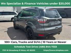 2017 FORD ESCAPE SUV 4-CYL, ECOBOOST, 1.5T TITANIUM SPORT UTILITY 4D