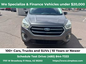 2017 FORD ESCAPE SUV 4-CYL, ECOBOOST, 1.5T TITANIUM SPORT UTILITY 4D