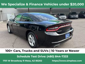 2016 DODGE CHARGER SEDAN V6, 3.6 LITER SE SEDAN 4D