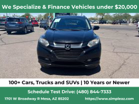 2017 HONDA HR-V SUV 4-CYL, I-VTEC, 1.8 LITER EX-L W/NAVIGATION SPORT UTILITY 4D
