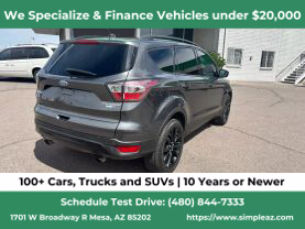2017 FORD ESCAPE SUV 4-CYL, ECOBOOST, 1.5T TITANIUM SPORT UTILITY 4D