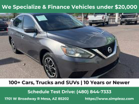2019 NISSAN SENTRA SEDAN 4-CYL, 1.8 LITER SV SEDAN 4D