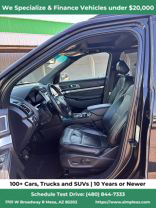 2016 FORD EXPLORER SUV V6, ECOBOOST, TT, 3.5L SPORT SUV 4D