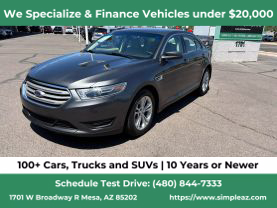 2019 FORD TAURUS SEDAN V6, 3.5 LITER SEL SEDAN 4D