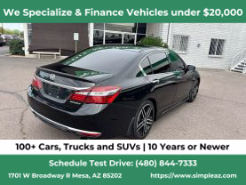2016 HONDA ACCORD SEDAN 4-CYL, I-VTEC, 2.4 LITER SPORT SEDAN 4D