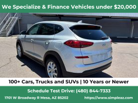 2019 HYUNDAI TUCSON SUV 4-CYL, 2.0 LITER SE SPORT UTILITY 4D