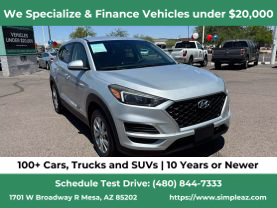 2019 HYUNDAI TUCSON SUV 4-CYL, 2.0 LITER SE SPORT UTILITY 4D