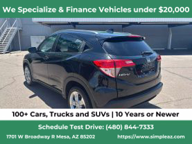 2017 HONDA HR-V SUV 4-CYL, I-VTEC, 1.8 LITER EX-L W/NAVIGATION SPORT UTILITY 4D