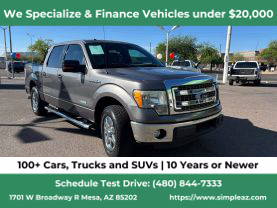 2014 FORD F150 SUPERCREW CAB PICKUP V6, ECOBOOST, 3.5L XLT PICKUP 4D 5 1/2 FT