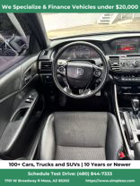 2016 HONDA ACCORD SEDAN 4-CYL, I-VTEC, 2.4 LITER SPORT SEDAN 4D