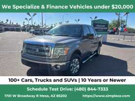 2014 FORD F150 SUPERCREW CAB PICKUP V6, ECOBOOST, 3.5L XLT PICKUP 4D 5 1/2 FT