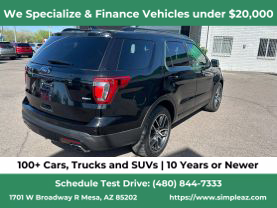 2016 FORD EXPLORER SUV V6, ECOBOOST, TT, 3.5L SPORT SUV 4D