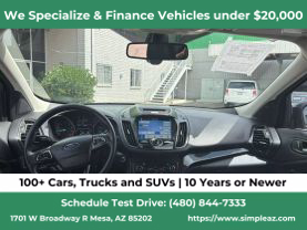 2017 FORD ESCAPE SUV 4-CYL, ECOBOOST, 1.5T TITANIUM SPORT UTILITY 4D